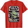 image:imageStar Wars Yoda Judge Me by my Size Do You TShirt TShirtRed