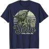 image:imageStar Wars Yoda One For Me Retro Graphic TShirt TShirtNavy Blue