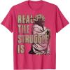 image:imageStar Wars Yoda Real The Struggle Is Graphic TShirt TShirtRed Heather