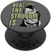 image:imageStar Wars Yoda Real The Struggle Is Retro Art PopSockets MagSafe PopGrip for iPhoneStandard
