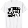 image:imageStar Wars Yoda Train You Must Active Graphic TShirt TShirtWhite
