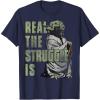image:imageWomens Star Wars Yoda Looks Up While Down Strugglin He Is TShirt XL BlackNavy Blue