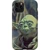 image:imageiPhone 16 Star Wars Yoda Face Illustration Sage Green CaseiPhone 11 Pro