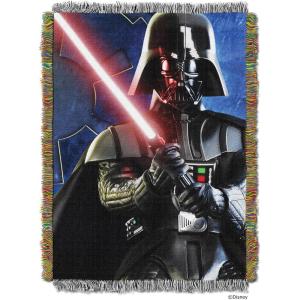 image:imageNORTHWEST Star Wars Woven Tapestry Throw Blanket 48 x 60 Storm AheadSith Lord