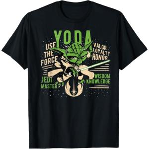image:imageStar Wars Clone Wars Yoda Jedi Master Portrait TShirtBlack