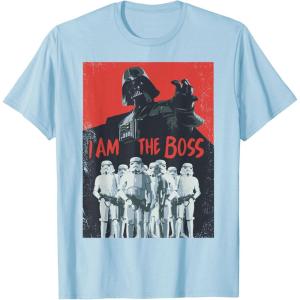 image:imageStar Wars Darth Vader I Am The Boss Stormtrooper TShirtBaby Blue