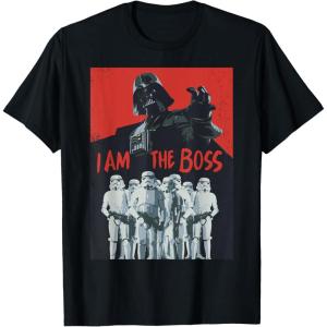 image:imageStar Wars Darth Vader I Am The Boss Stormtrooper TShirtBlack