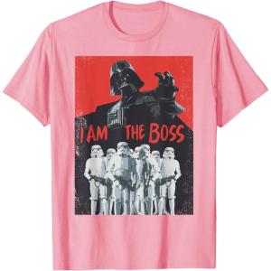 image:imageStar Wars Darth Vader I Am The Boss Stormtrooper TShirtPink