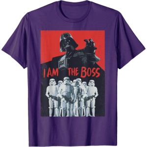 image:imageStar Wars Darth Vader I Am The Boss Stormtrooper TShirtPurple