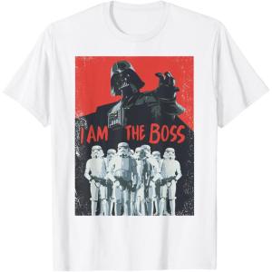 image:imageStar Wars Darth Vader I Am The Boss Stormtrooper TShirtWhite