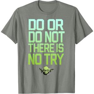 image:imageStar Wars Do Or Do Not There Is No Try Yoda TShirt C2 TShirtOlive Heather