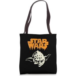 image:imageStar Wars Halloween Drip Paint Logo Yoda Face Tote Bag