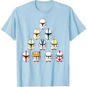 image:imageStar Wars Imperial Stormtroopers Helmet Pyramid TShirt TShirtBaby Blue