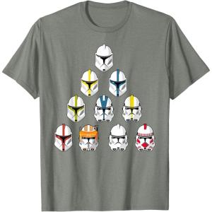 image:imageStar Wars Imperial Stormtroopers Helmet Pyramid TShirt TShirtOlive Heather