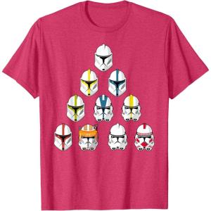 image:imageStar Wars Imperial Stormtroopers Helmet Pyramid TShirt TShirtRed Heather
