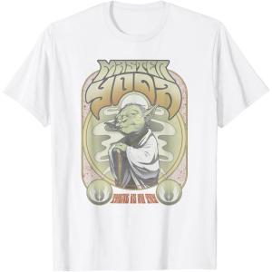 image:imageStar Wars Master Yoda Seventies Retro Poster TShirtWhite