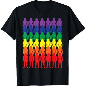 image:imageStar Wars Stormtrooper Army Rainbow TShirtBlack