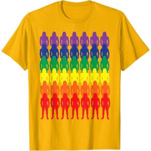 image:imageStar Wars Stormtrooper Army Rainbow TShirtGolden Yellow