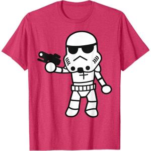 image:imageStar Wars Stormtrooper Cute ChibiKawaii Graphic TShirt TShirtRed Heather