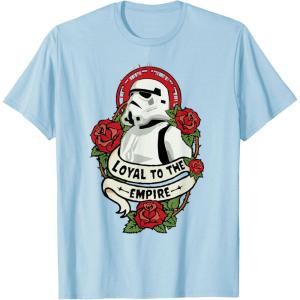 image:imageStar Wars Stormtrooper Loyal to the Empire Tattoo TShirtBaby Blue