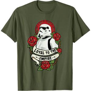 image:imageStar Wars Stormtrooper Loyal to the Empire Tattoo TShirtOlive Green
