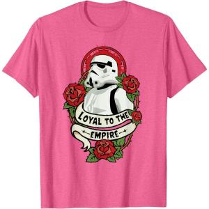 image:imageStar Wars Stormtrooper Loyal to the Empire Tattoo TShirtPink Heather