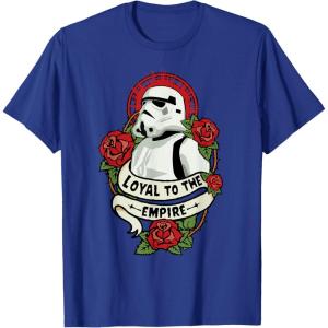 image:imageStar Wars Stormtrooper Loyal to the Empire Tattoo TShirtRoyal Blue