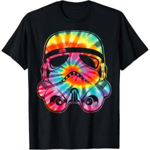 image:imageStar Wars Stormtrooper Tie Dye Big Face TShirtBlack
