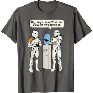 image:imageStar Wars Stormtroopers Water Cooler Chat TShirtAsphalt Grey
