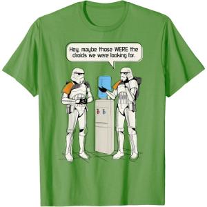 image:imageStar Wars Stormtroopers Water Cooler Chat TShirtGrass Green