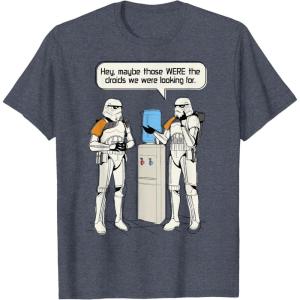 image:imageStar Wars Stormtroopers Water Cooler Chat TShirtHeather Blue