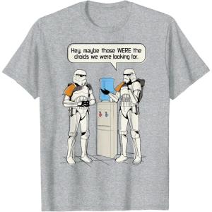 image:imageStar Wars Stormtroopers Water Cooler Chat TShirtHeather Grey