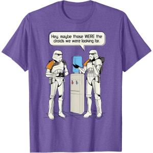 image:imageStar Wars Stormtroopers Water Cooler Chat TShirtPurple Heather