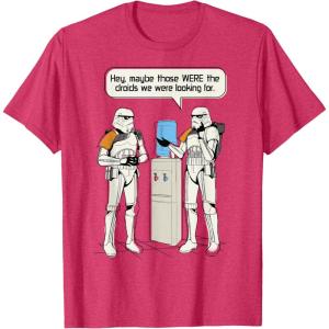 image:imageStar Wars Stormtroopers Water Cooler Chat TShirtRed Heather