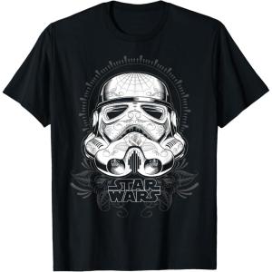 image:imageStar Wars Tattoo Stormtrooper Helmet Graphic TShirt TShirtBlack