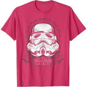 image:imageStar Wars Tattoo Stormtrooper Helmet Graphic TShirt TShirtRed Heather