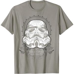 image:imageStar Wars Tattoo Stormtrooper Helmet Graphic TShirt TShirtSlate Grey