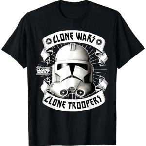 image:imageStar Wars The Clone Wars Stormtrooper Banners TShirtBlack