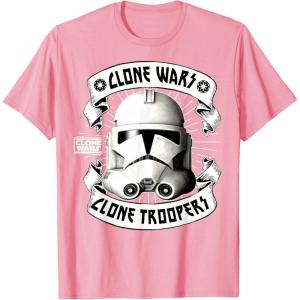 image:imageStar Wars The Clone Wars Stormtrooper Banners TShirtPink