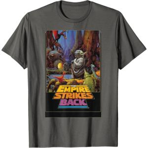 image:imageStar Wars The Empire Strikes Back Yoda TShirtAsphalt Grey