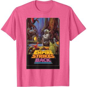 image:imageStar Wars The Empire Strikes Back Yoda TShirtPink Heather