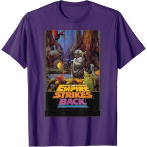 image:imageStar Wars The Empire Strikes Back Yoda TShirtPurple