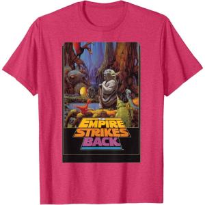 image:imageStar Wars The Empire Strikes Back Yoda TShirtRed Heather