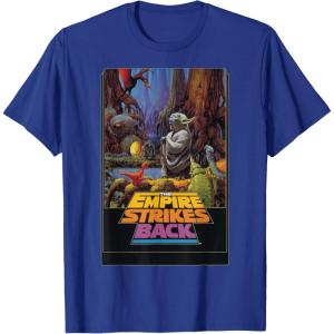 image:imageStar Wars The Empire Strikes Back Yoda TShirtRoyal Blue