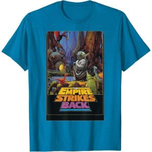 image:imageStar Wars The Empire Strikes Back Yoda TShirtSapphire Blue
