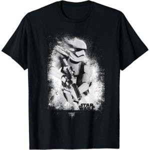 image:imageStar Wars The Force Awakens Splatter Stormtrooper TShirtBlack