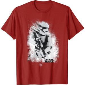image:imageStar Wars The Force Awakens Splatter Stormtrooper TShirtCranberry Red