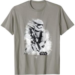 image:imageStar Wars The Force Awakens Splatter Stormtrooper TShirtSlate Grey