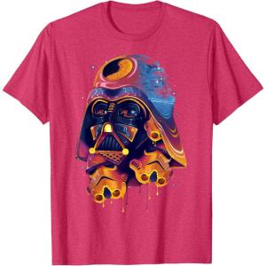image:imageStar Wars Vader Stormtroopers SUPER PSYCHADELIC Drip TShirt TShirtRed Heather