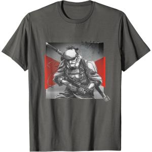image:imageStar Wars Visions Anime The Duel Samurai Stormtrooper TShirtAsphalt Grey